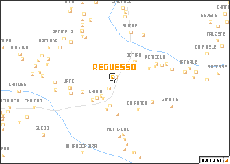 map of Reguesso
