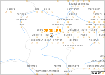 map of Regules