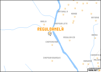 map of Régulo Amela