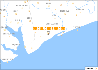 map of Régulo Basserra