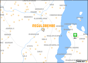 map of Régulo Bembe