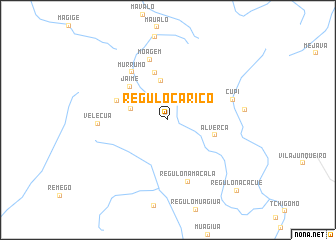 map of Régulo Carico