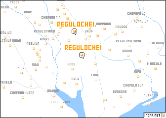 map of Régulo Chei