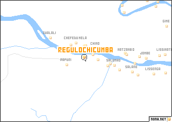 map of Regulo Chicumba