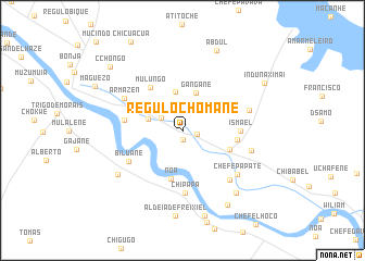 map of Régulo Chomane