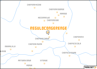 map of Régulo Congerenge