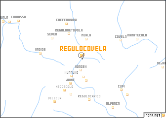 map of Régulo Covela