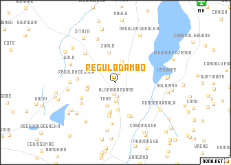 map of Régulo Dambo