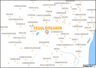 map of Régulo Inguana