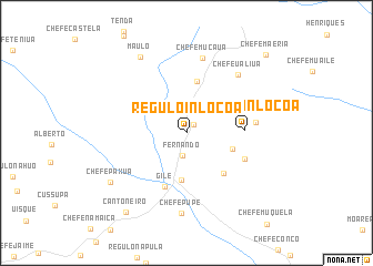 map of Régulo Inlocôa