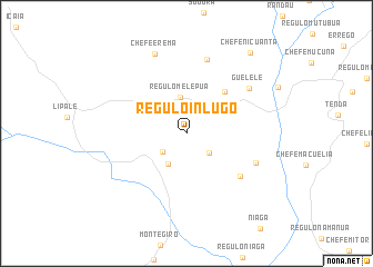 map of Régulo Inlugo