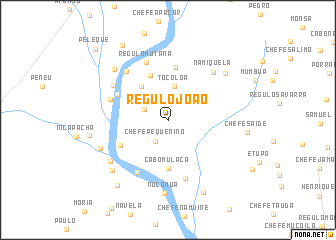 map of Régulo João