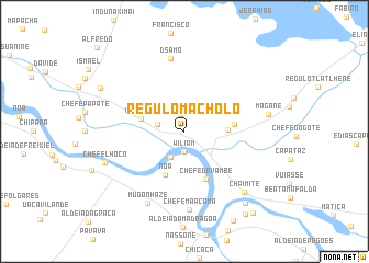 map of Régulo Macholo