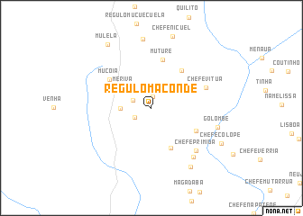 map of Régulo Maconde