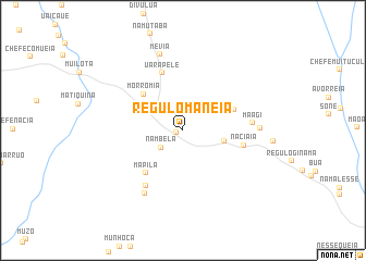 map of Régulo Maneia