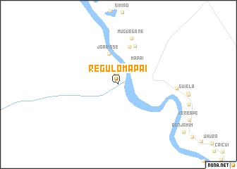 map of Regulo Mapai