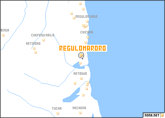 map of Régulo Maroro