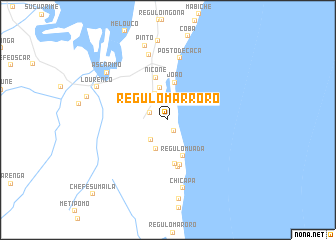 map of Régulo Marroro