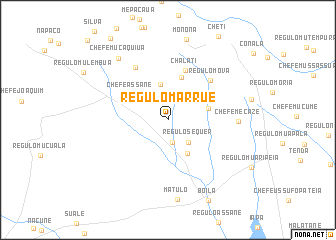 map of Régulo Marrué