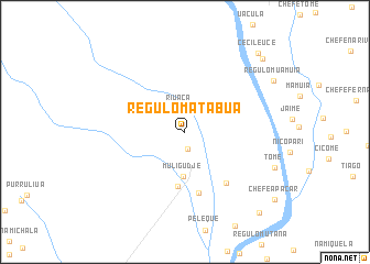 map of Régulo Matábua