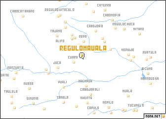 map of Régulo Mauala