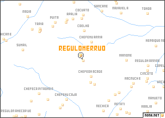 map of Régulo Merruo