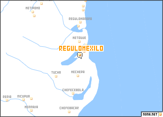 map of Régulo Mexilo