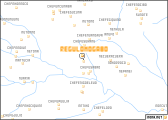 map of Régulo Mogabo