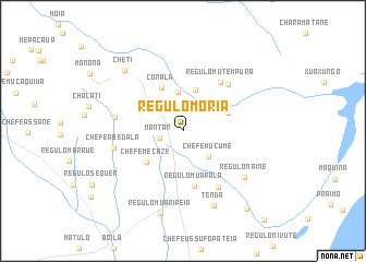 map of Régulo Mória