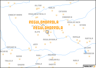 map of Régulo Morrola