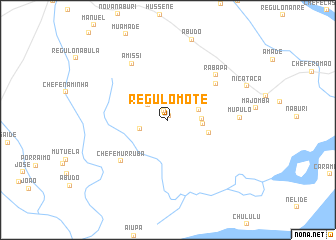 map of Régulo Mote