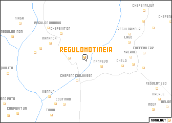 map of Régulo Motineia