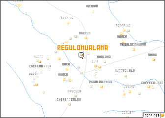 map of Régulo Mualama