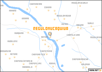 map of Régulo Mucaquiua