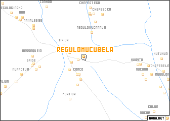 map of Régulo Mucubela