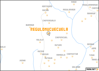 map of Régulo Mucuecuela