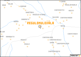 map of Régulo Mulevala