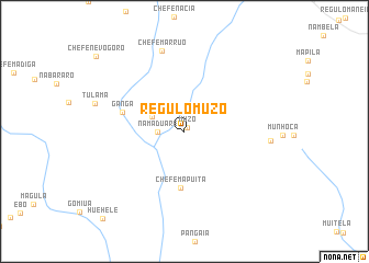 map of Régulo Muzo