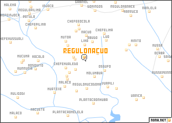 map of Régulo Nacuo