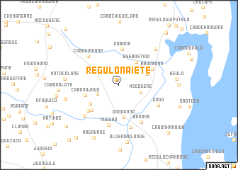 map of Régulo Naiete