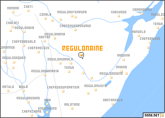 map of Régulo Naine