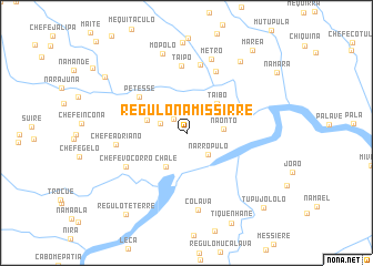 map of Régulo Namissirre