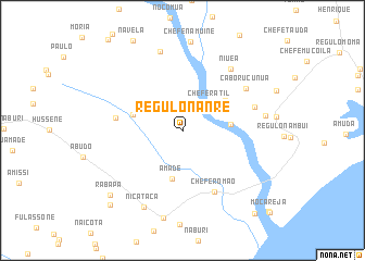 map of Régulo Nanre