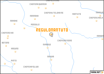 map of Régulo Nantuto