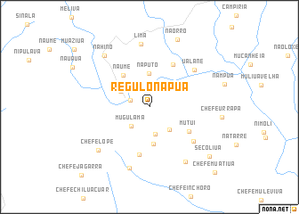 map of Regulo Napua