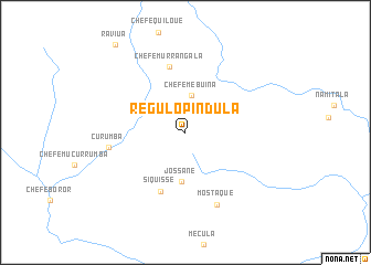 map of Régulo Pindula