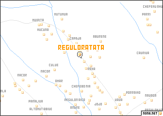 map of Régulo Ratata