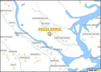 map of Régulo Raúl