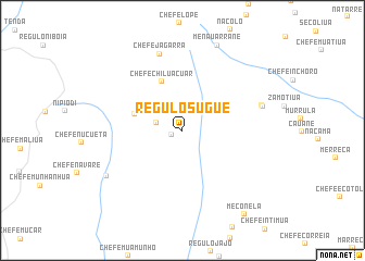 map of Régulo Sugue