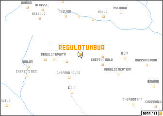 map of Régulo Tumbua